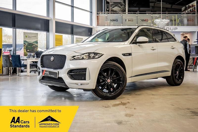 Used Jaguar F-Pace R-Sport 180 HP (132 kW) 2016 White SUV