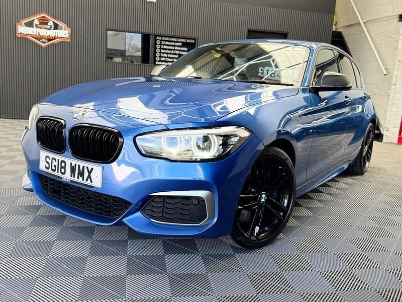 Used BMW M140 M Sport 2018 Blue Hatchback