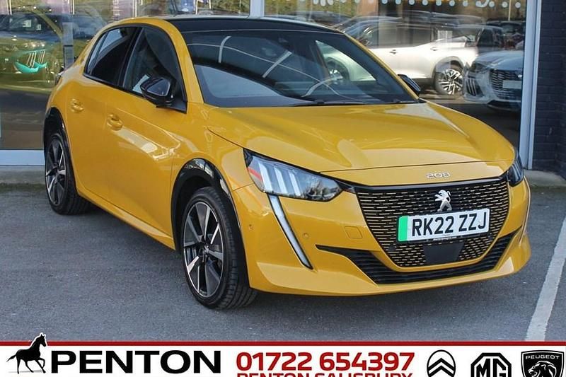 Used Peugeot e-208 Premium 100 kW (136 HP) 2022 Hatchback