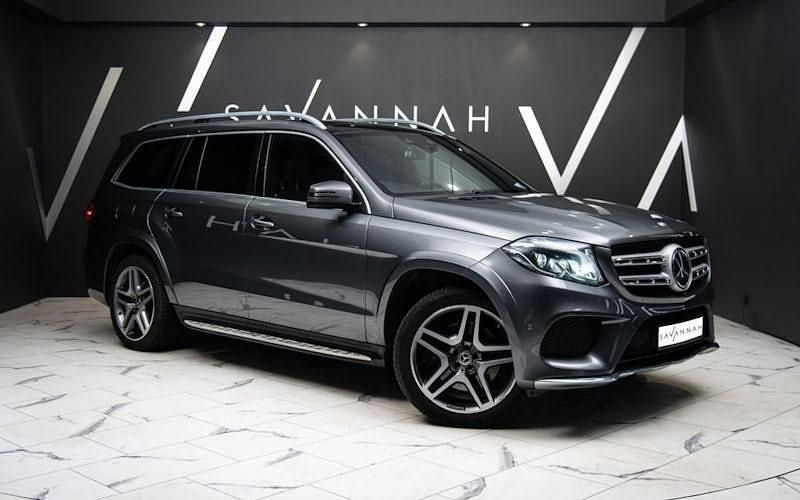 Grey Used 2019 Mercedes GLS350 AMG line SUV | £37,750 (Fair price) - Image 1/4