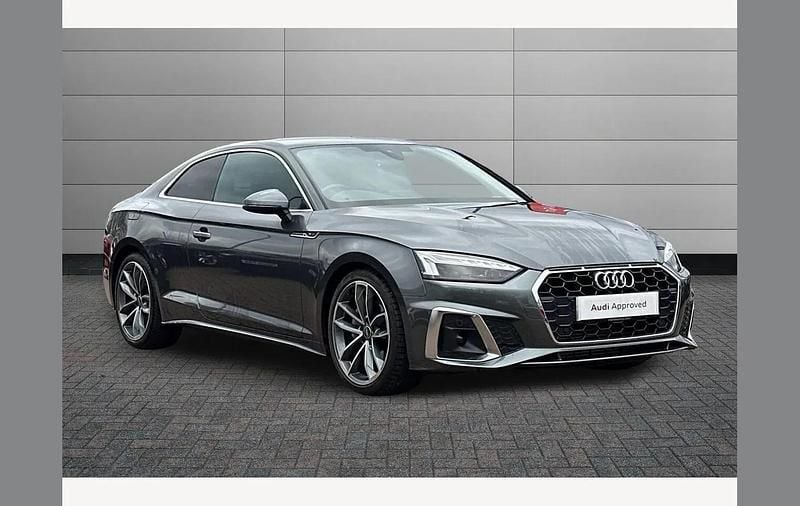Used Audi A5 S-Line 204 HP (150 kW) 2022 Grey Coupe