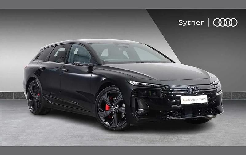 Black Used 2025 Audi A6 e-tron Performance Estate | £52,500 (Super price) - Image 1/4