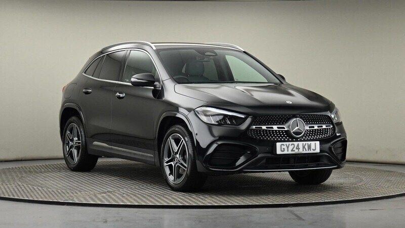 Cosmos black metallic finish Used 2024 Mercedes GLA250 Executive SUV | £28,500 (Fair price) - Image 1/4