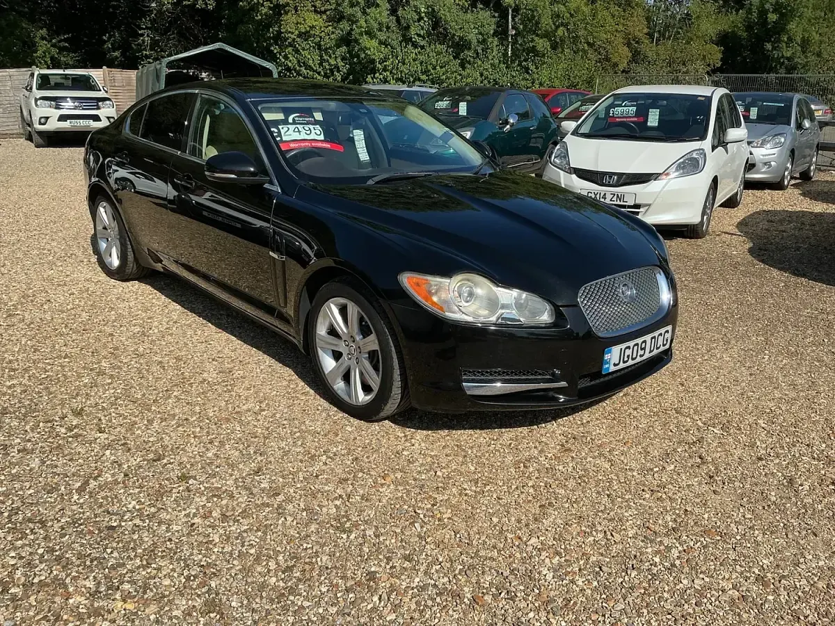 Used Jaguar XF Luxury 2009 Black Sedan