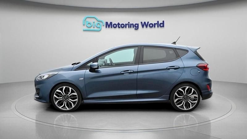 Used Ford Fiesta ST-Line X 125 HP (91 kW) 2023 Blue Hatchback