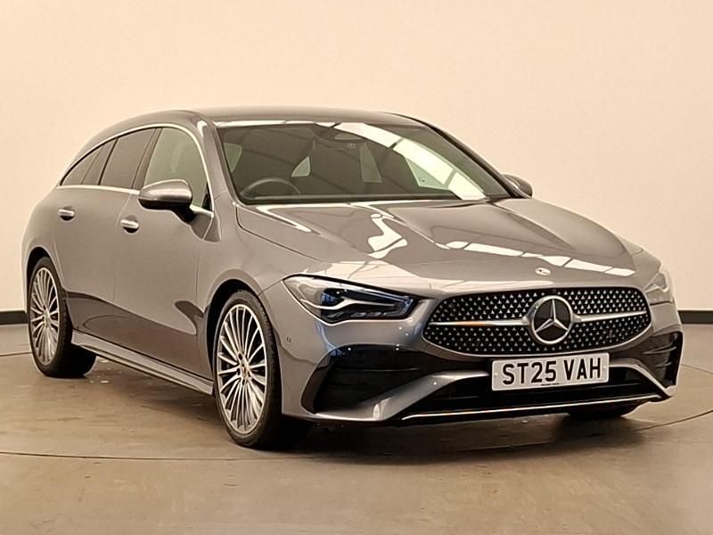 Grey Used 2025 Mercedes CLA220 AMG Line Premium Sedan | £28,998 (Fair price) - Image 1/4