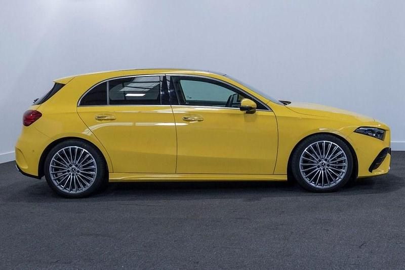 Used Mercedes A200 AMG line 2024 Yellow Hatchback