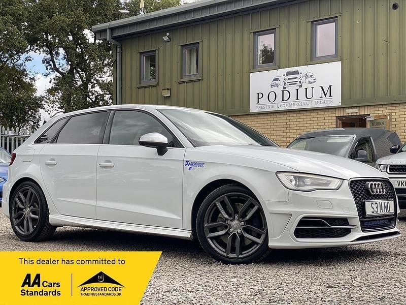 White Used 2014 Audi S3 Hatchback | £11,490 (Fair price) - Image 1/3