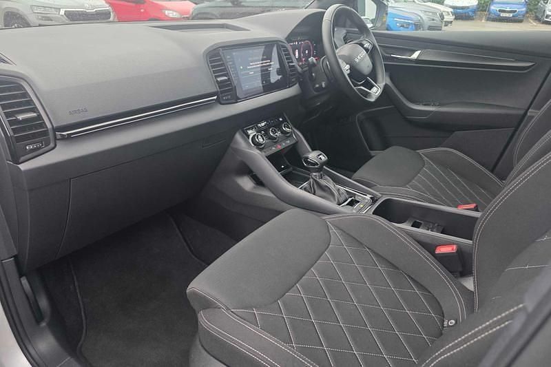 Used Skoda Karoq SportLine 150 HP (110 kW) 2025 Silver SUV