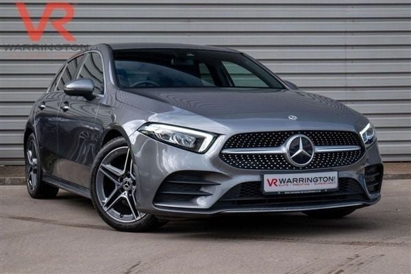 Grey Used 2021 Mercedes A200 AMG line Hatchback | £17,979 (Fair price) - Image 1/1