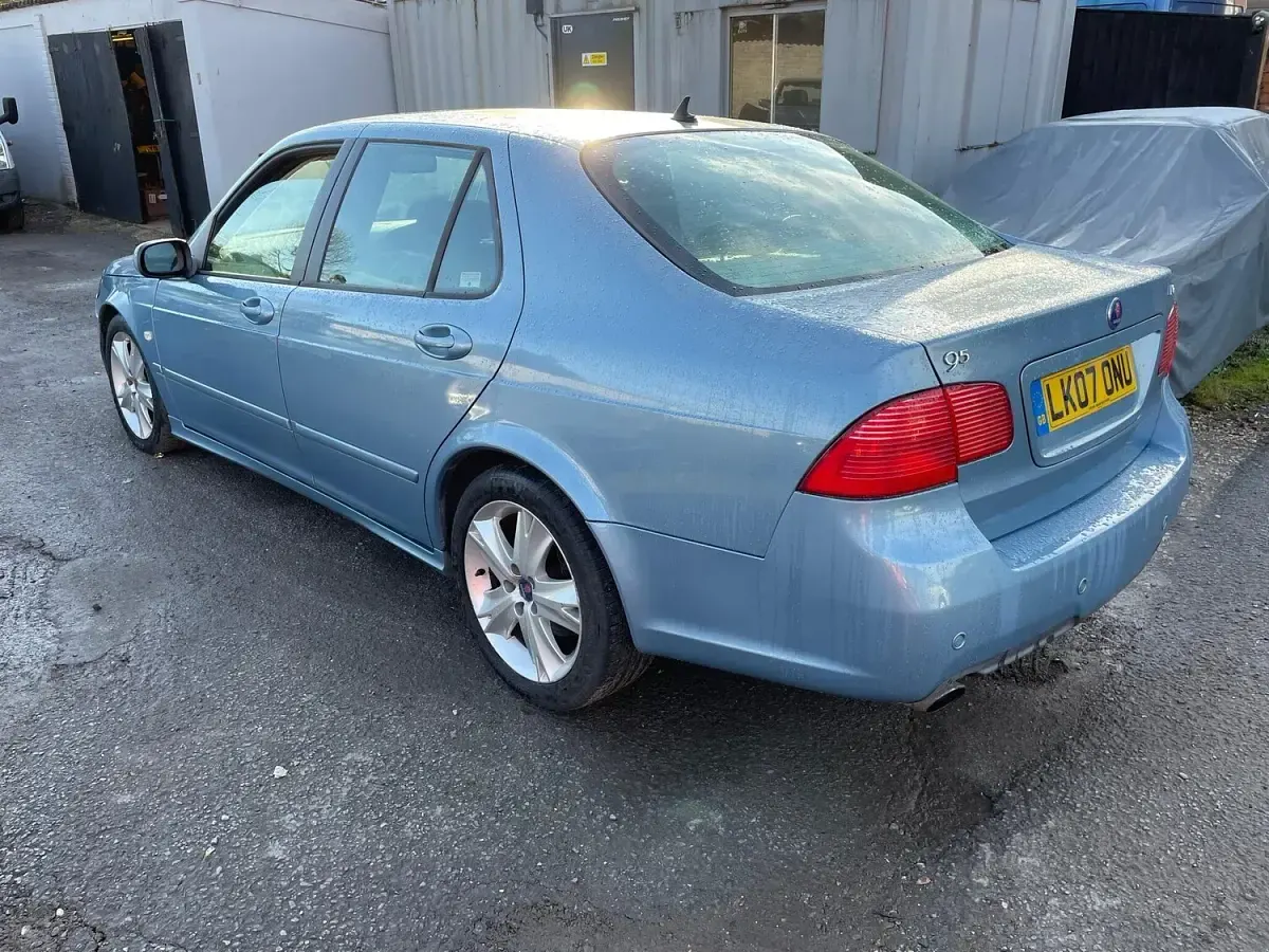 Used Saab 9-5 Aero 2007 Blue Sedan