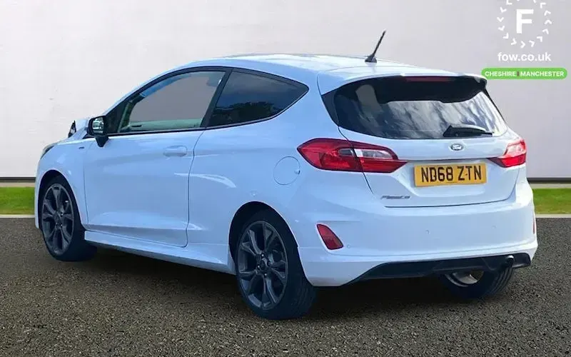 Używany Ford Fiesta ST-Line 101 KM (74 kW) 2018 Biały Hatchback