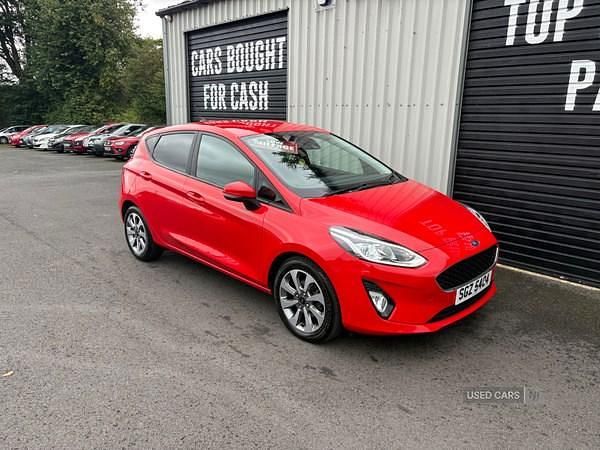 Red Used 2020 Ford Fiesta Trend Hatchback | £8,995 (Good price) - Image 1/4