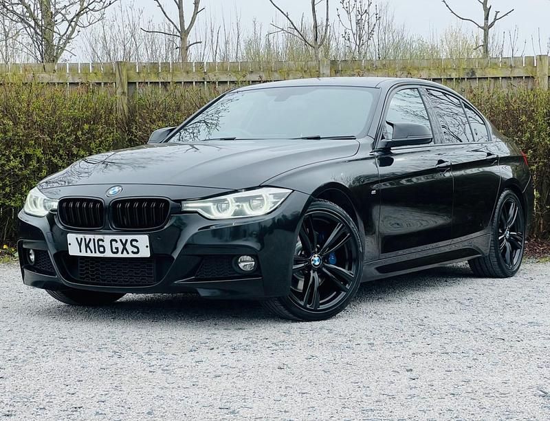 Used BMW 320 M Sport 2016 Black Sedan