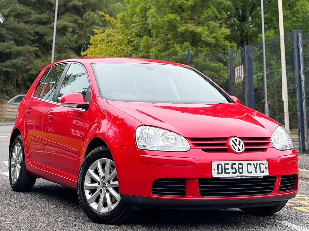 Used VW Golf VI Match 2008 Red Hatchback