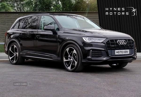 Used Audi Q7 Sport 286 HP (210 kW) 2021 Black SUV