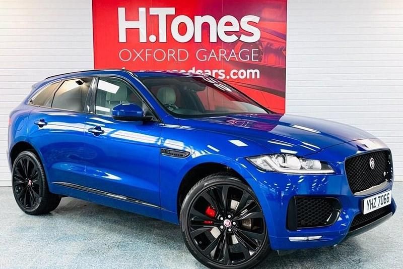 Blue Used 2018 Jaguar F-Pace Supercharged SUV | £17,995 (Fair price) - Image 1/1