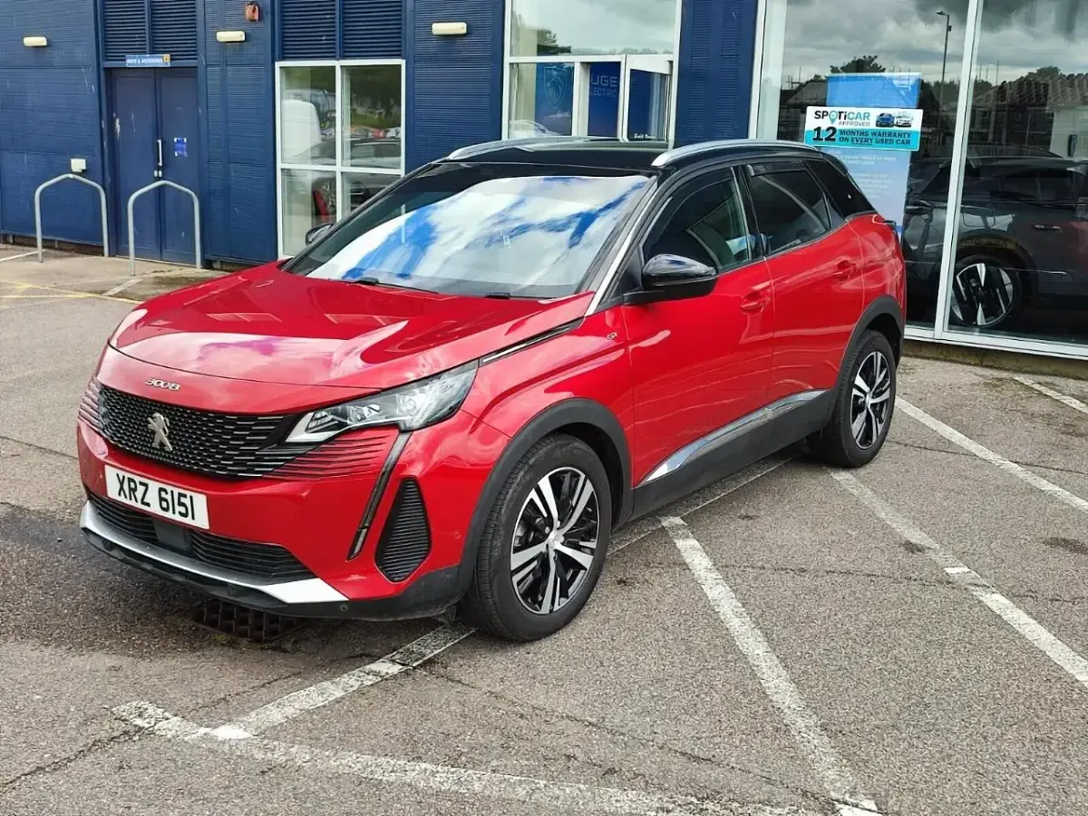 Used Peugeot 3008 GTi 131 HP (96 kW) 2023 Red SUV