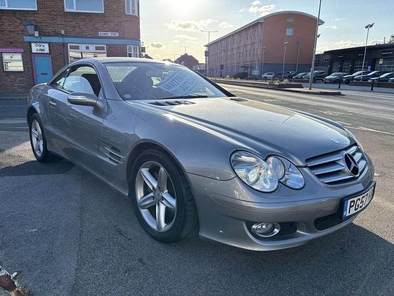 Used Mercedes SL350 272 HP (200 kW) 2008 Silver Cabriolet
