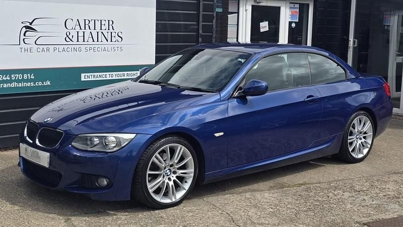 Blue Used 2013 BMW 320 Cabriolet M Sport Cabriolet | £8,845 - Image 1/4