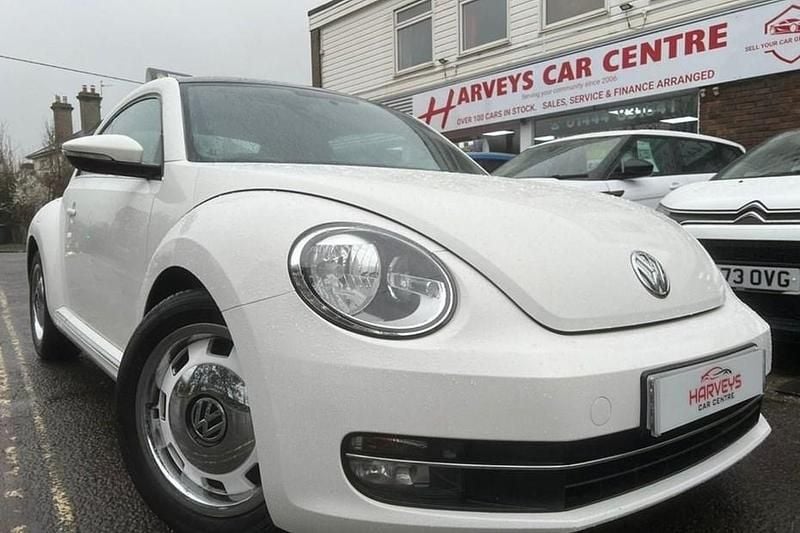 Used VW Beetle Design 160 HP (117 kW) 2013 White Hatchback