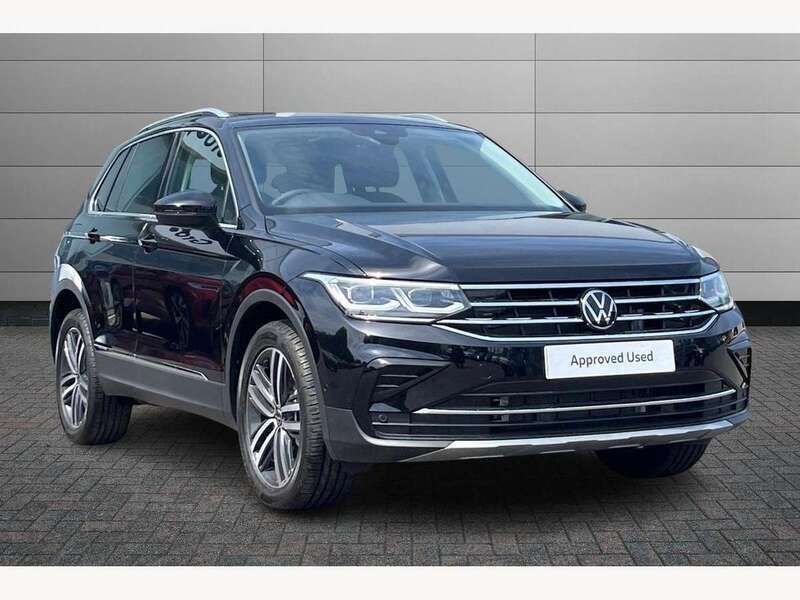 Black New 2024 VW Tiguan Elegance SUV | £31,795 (Super price) - Image 1/4