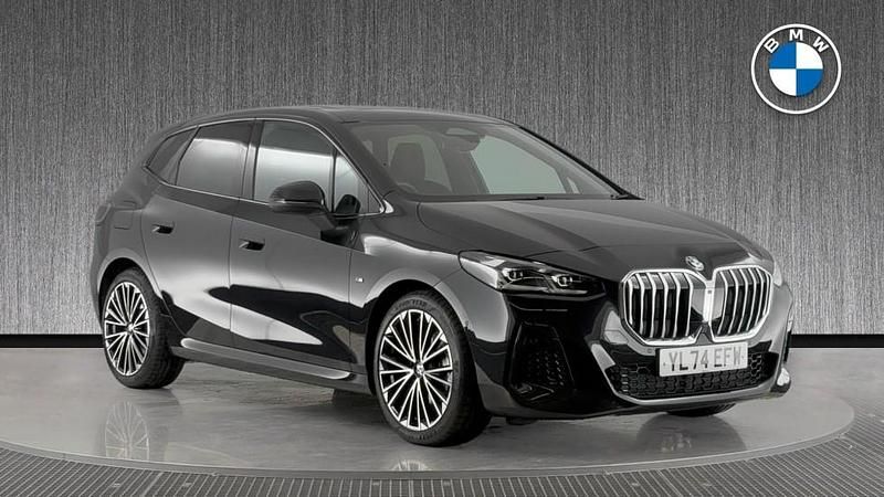 Black Used 2025 BMW 220 Active Tourer M Sport MPV | £30,699 (Fair price) - Image 1/4