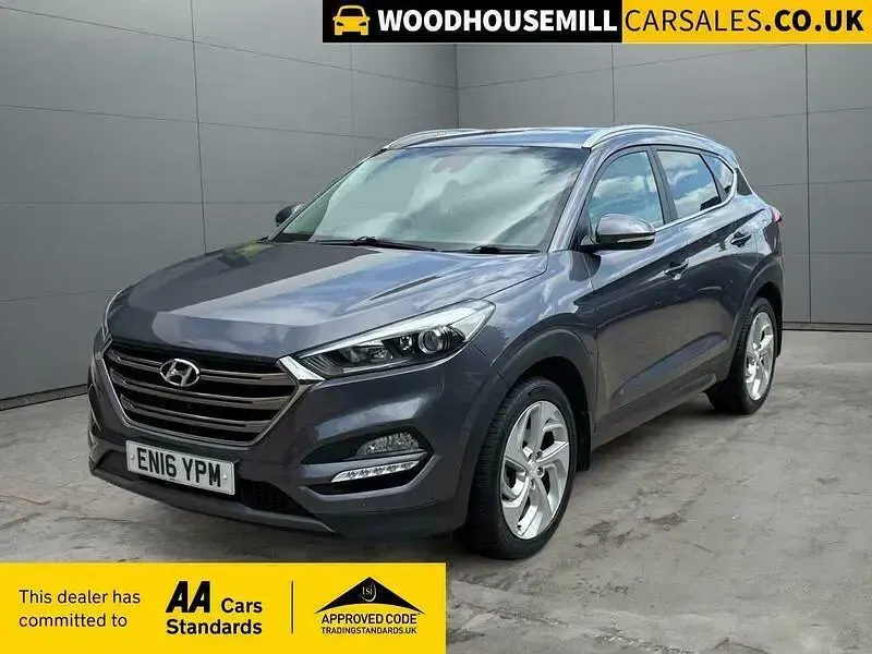 Used Hyundai Tucson Premium 2016 Grey SUV