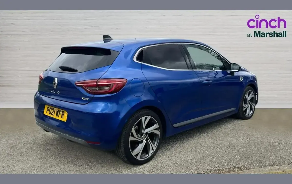Used Renault Clio RS Line 138 HP (101 kW) 2021 Blue Hatchback