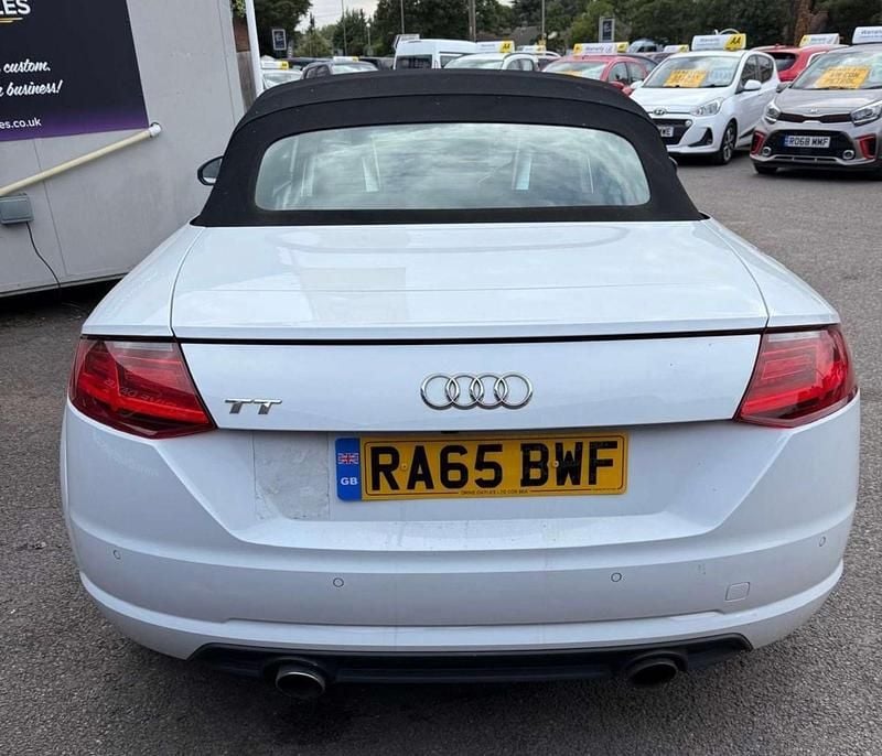 Used Audi TT Roadster Sport 2015 White Cabriolet