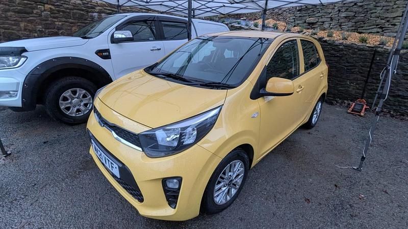 Yellow Used 2021 Kia Picanto Hatchback | £6,650 (Good price) - Image 1/4