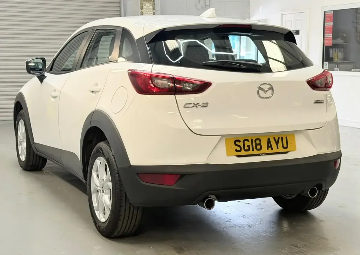 Used Mazda CX-3 105 HP (77 kW) 2018 White SUV