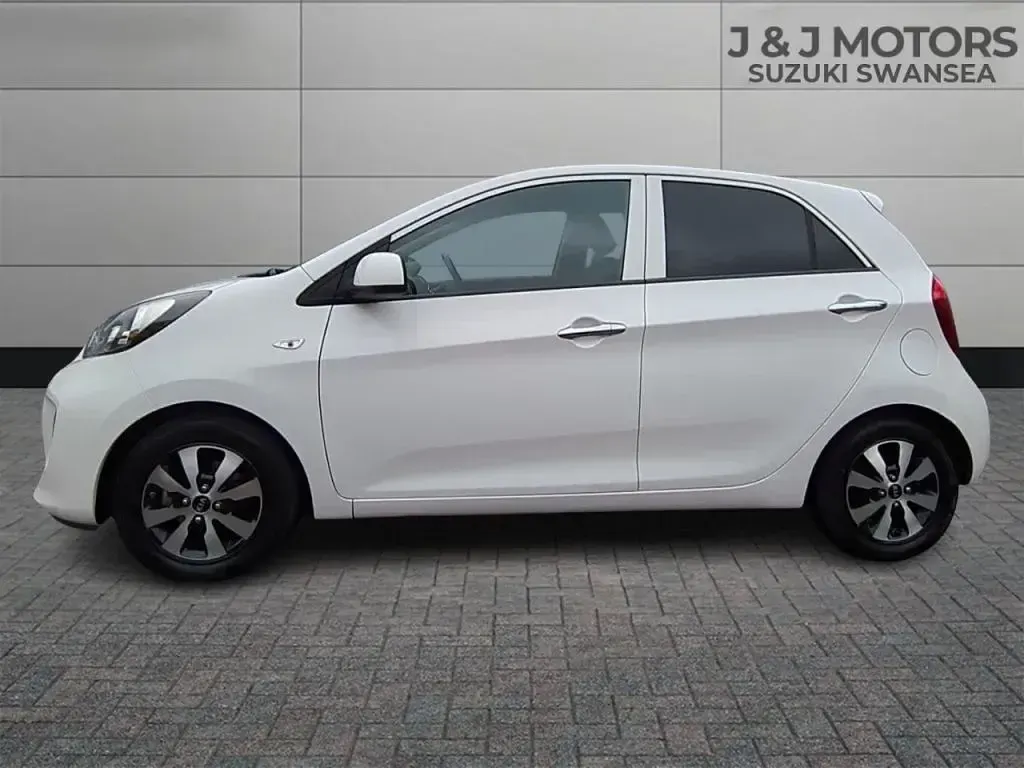 Used Kia Picanto 66 HP (48 kW) 2016 White Hatchback