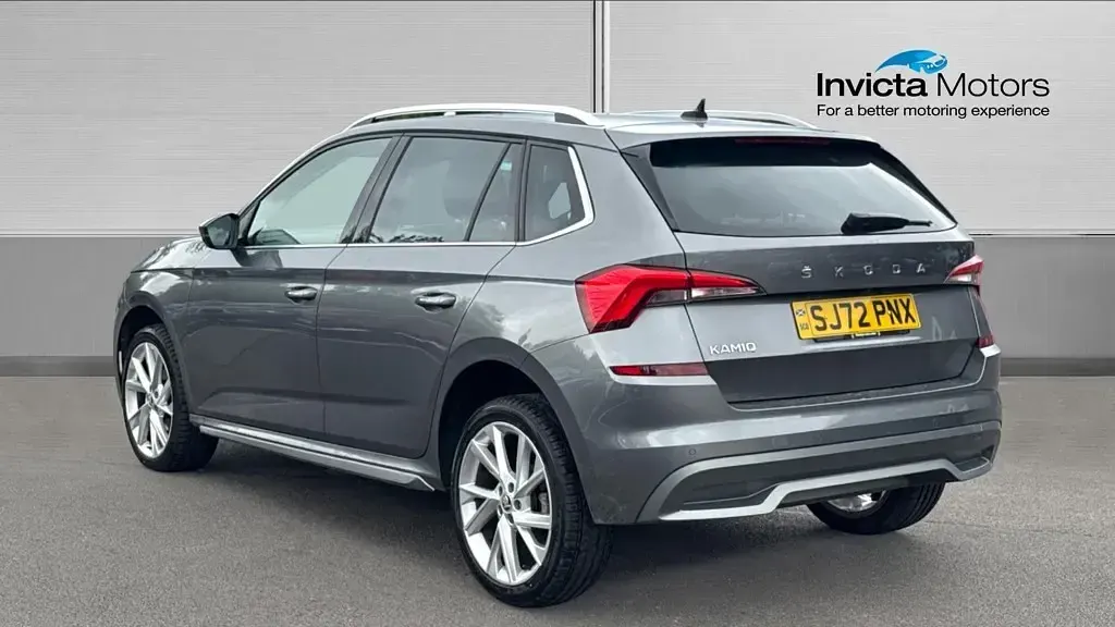 Used Skoda Kamiq SE L Executive 110 HP (80 kW) 2023 Graphite grey metallic SUV