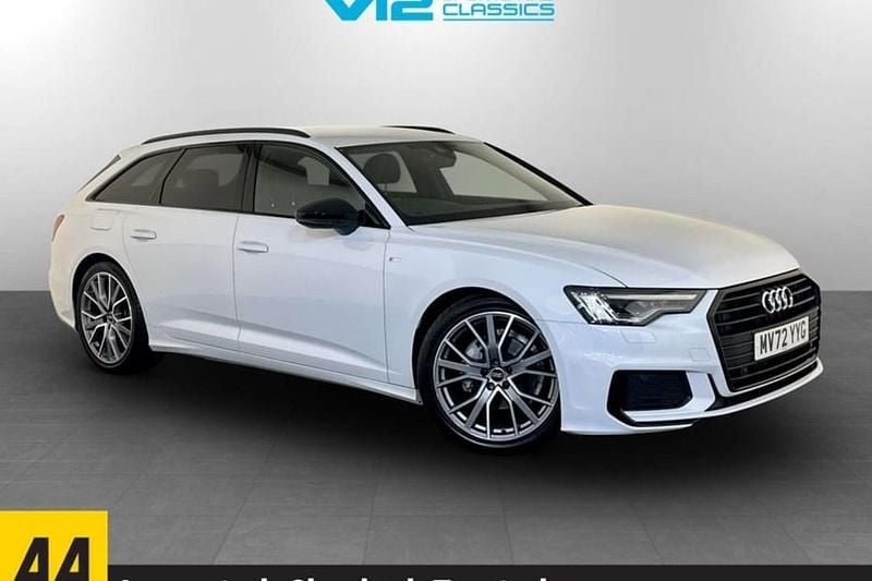 Used Audi A6 Black Edition 204 HP (150 kW) 2022 White Estate