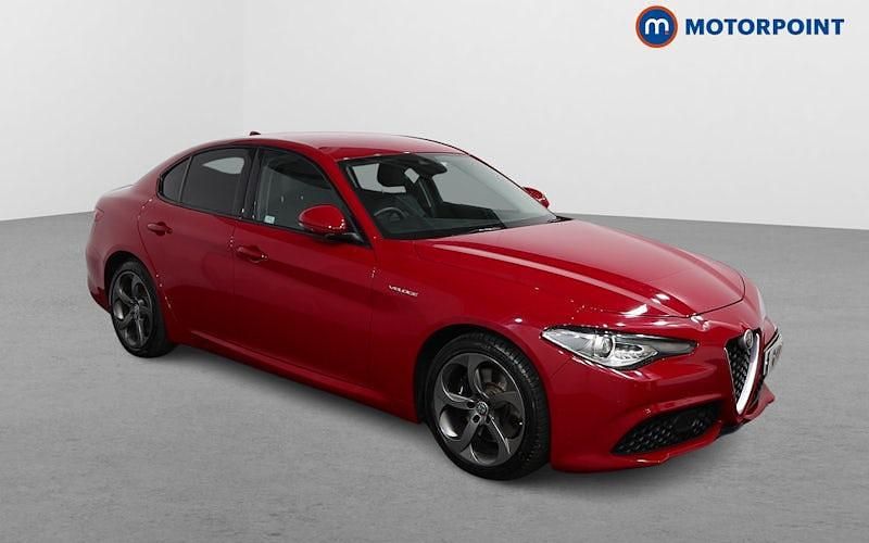 Red Used 2019 Alfa Romeo Giulia Veloce Sedan | £19,949 (Good price) - Image 1/4