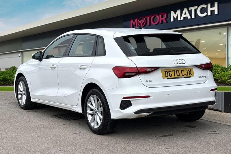 Used Audi A3 Sportback Performance 2020 White Hatchback
