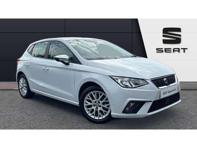 White Used 2019 Seat Ibiza SE Technology Hatchback | £10,449 (Fair price) - Image 1/4