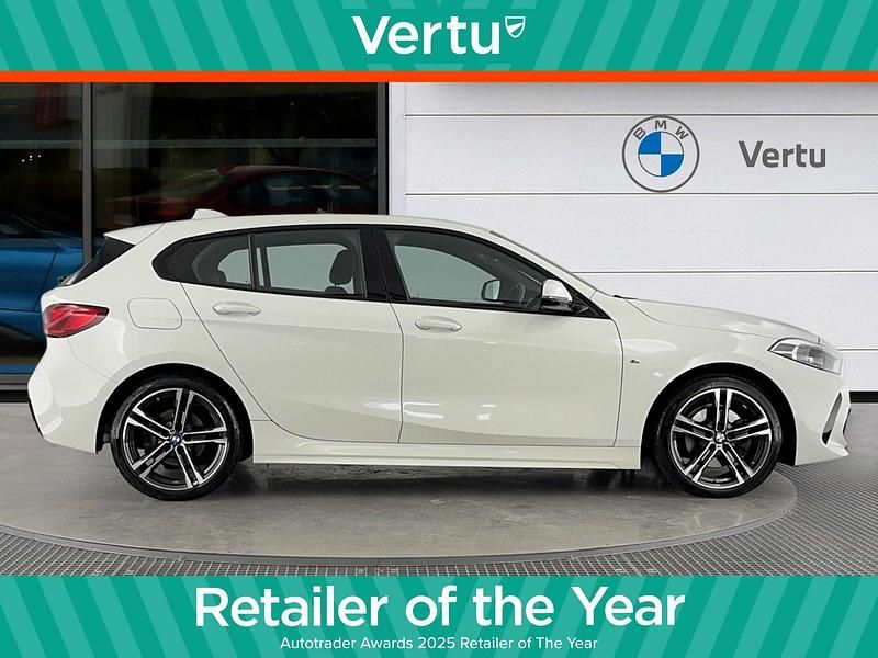 Used BMW 118 M Sport 136 HP (100 kW) 2023 White Hatchback