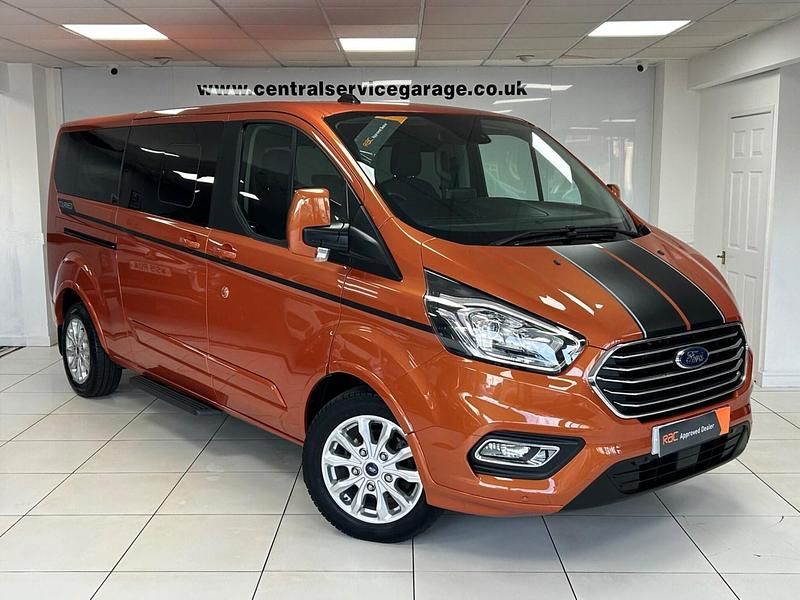 Orange Used 2022 Ford Tourneo Titanium MPV | £32,995 - Image 1/3