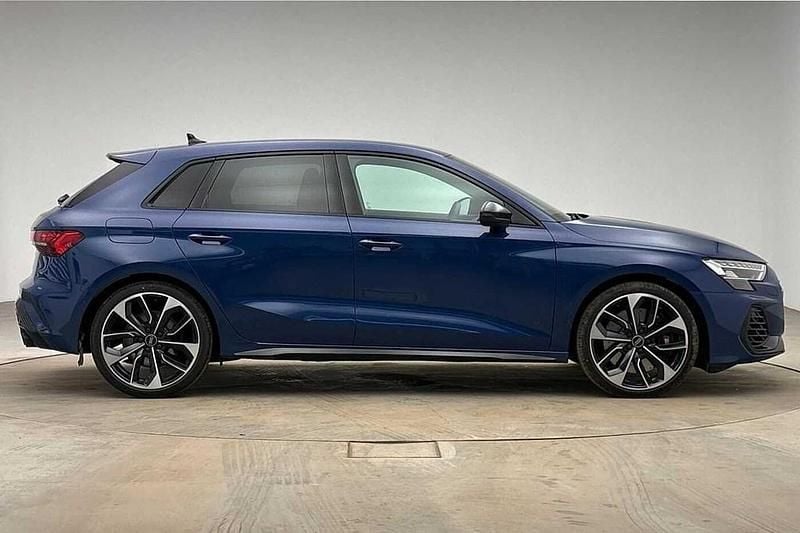 New Audi S3 Sportback Black Edition 333 HP (244 kW) 2025 Blue Hatchback