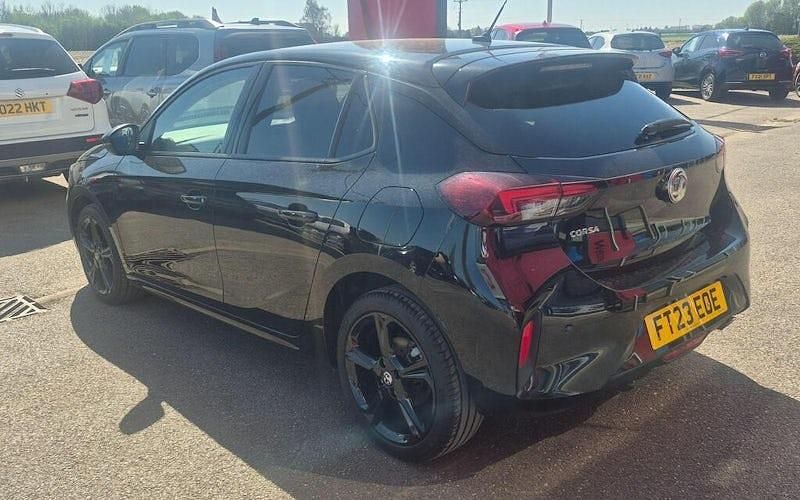 Used Vauxhall Corsa S 101 HP (74 kW) 2023 Black Hatchback