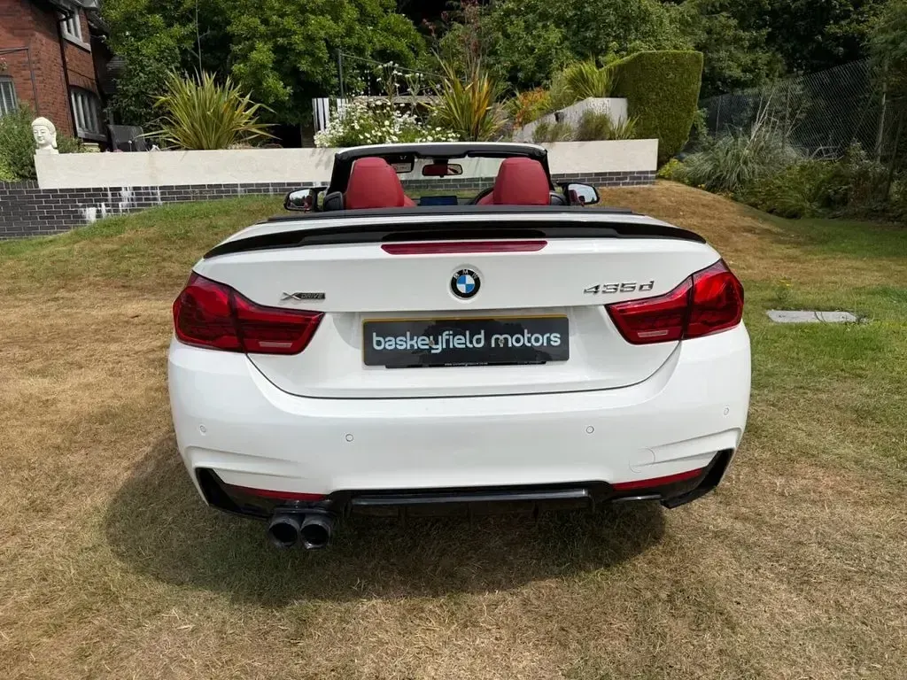Used BMW 435 M Sport 313 HP (230 kW) 2015 White Cabriolet