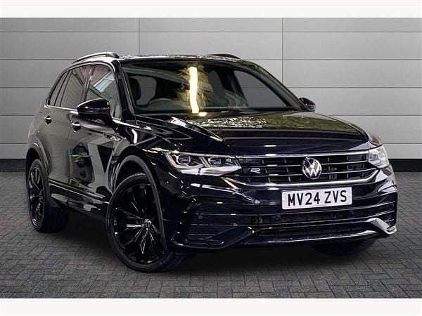 Black Used 2024 VW Tiguan Black Edition SUV | £31,894 (A bit pricey) - Image 1/3