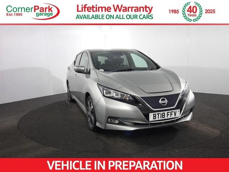 Silver Used 2018 Nissan Leaf Tekna Hatchback | £6,299 (A bit pricey) - Image 1/1
