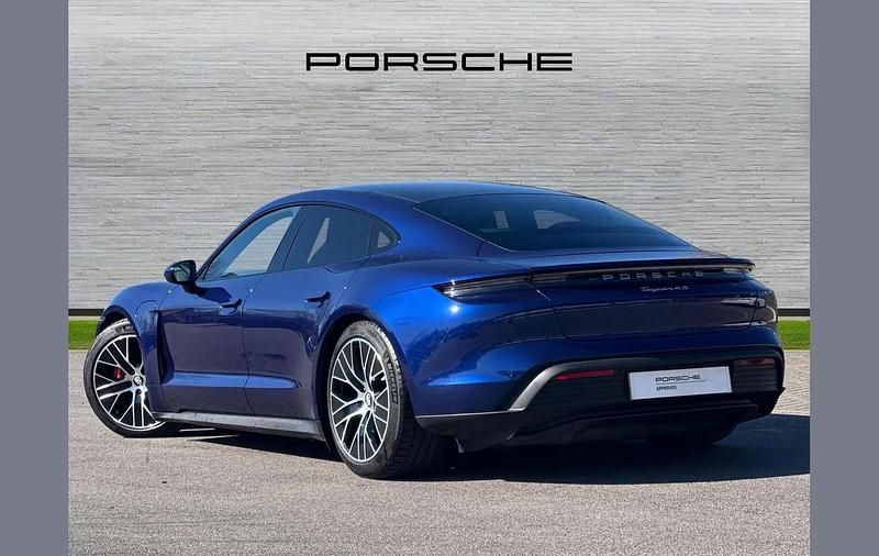 Used Porsche Taycan 389 kW (530 HP) 2020 Blue Sedan