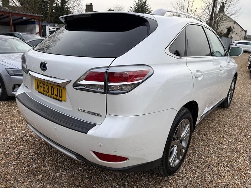 Used Lexus RX450h Luxury Line 2013 White SUV