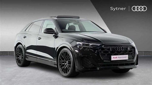 Black New 2025 Audi Q8 Black Edition SUV | £69,000 - Image 1/4