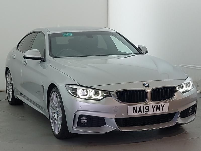 Silver Used 2019 BMW 420 M Sport Hatchback | £15,498 (Fair price) - Image 1/4