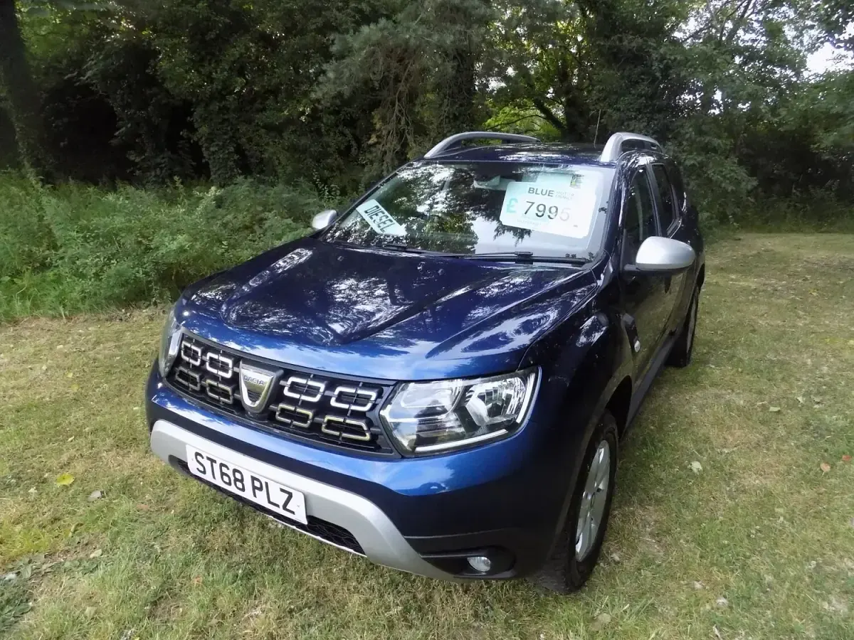 Used Dacia Duster Comfort 114 HP (83 kW) 2018 Blue SUV